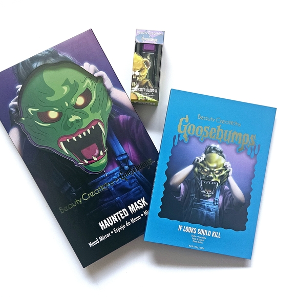New sealed R.L. Stine Goosebumps Halloween Beauty Creations X makeup bundle
